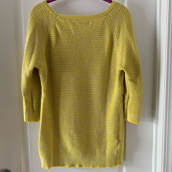 Ann Taylor Loft open knit leggings sweater - Picture 2 of 6